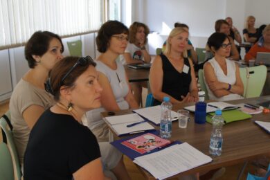 Read more about the article 2015 liepos 31d.- rugpjūčio 9d. Kranevo (Bulgarijoje) vyko mokymai logopedams „Autizmo spektro sutrikimai” (projektas „Magic to communicate”)